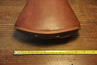 Vintage Bike Bicycle Seat Saddle Comfort Soft Spring Cruiser Brown - transformparts
