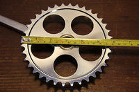 Vintage Bicycle Bike Steel Crankset Chainset 36T 170mm Crank - transformparts