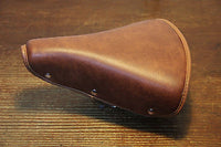 Vintage Bike Bicycle Seat Saddle Comfort Soft Spring Cruiser Brown - transformparts