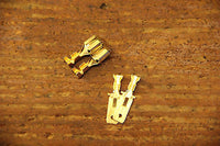6.3mm 2 Pin eBike Scooter Electric Bike Connector Terminals Adapters 10 Set - transformparts