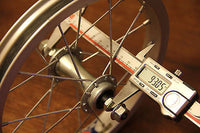Bike Bicycle Wheel 12'' X 1.75/2.125'' Scooter Kids Bike Front Aluminum Iron M8 - transformparts