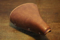 Vintage Bike Bicycle Seat Saddle Comfort Soft Spring Cruiser Brown - transformparts