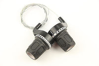Bike Bicycle 3 X 6 7 8 Speed Shifter Set Variable Speed - transformparts