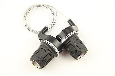 Bike Bicycle 3 X 6 7 8 Speed Shifter Set Variable Speed - transformparts