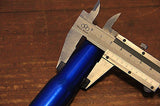 Bike Bicycle Seatpost Seat Post 25.4 1'' 350mm Aluminum Blue - transformparts