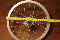 Bike Bicycle Wheel 12'' X 1.75/2.125'' Scooter Kids Bike Front Aluminum Iron M8 - transformparts