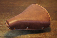 Vintage Bike Bicycle Seat Saddle Comfort Soft Spring Cruiser Brown - transformparts