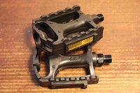 Bike Bicycles Pedals 9/16 Plastic Black - transformparts
