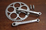 Vintage Bicycle Bike Steel Crankset Chainset 46T 170mm Crank - transformparts