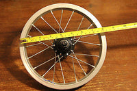 Scooter Bike Bicycle Rear Wheel 12'' X 1.5/1.75'' 14T Freewheel Aluminum Iron - transformparts