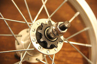 Scooter Bike Bicycle Rear Wheel 12'' X 1.5/1.75'' 9T Freewheel Aluminum M10 - transformparts