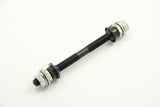 Bike Bicycle Front Axle 3/8 x 140mm 26tpi Black - transformparts