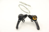 Shimano MY15 3 X 5 Speed Shifter Bicycle Tigger Friction Thumb Shifter NOS Set - transformparts