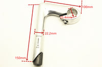 Bike Bicycle Quill Stem 25.4mm X 180mm 22.2mm 1''